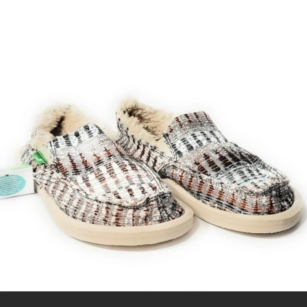 NWT Sanuk Kids Lil Donna Ice Chill Slip On Loafers 2